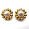Coppola & Toppo 1960s Earrings, Pearl and Gold